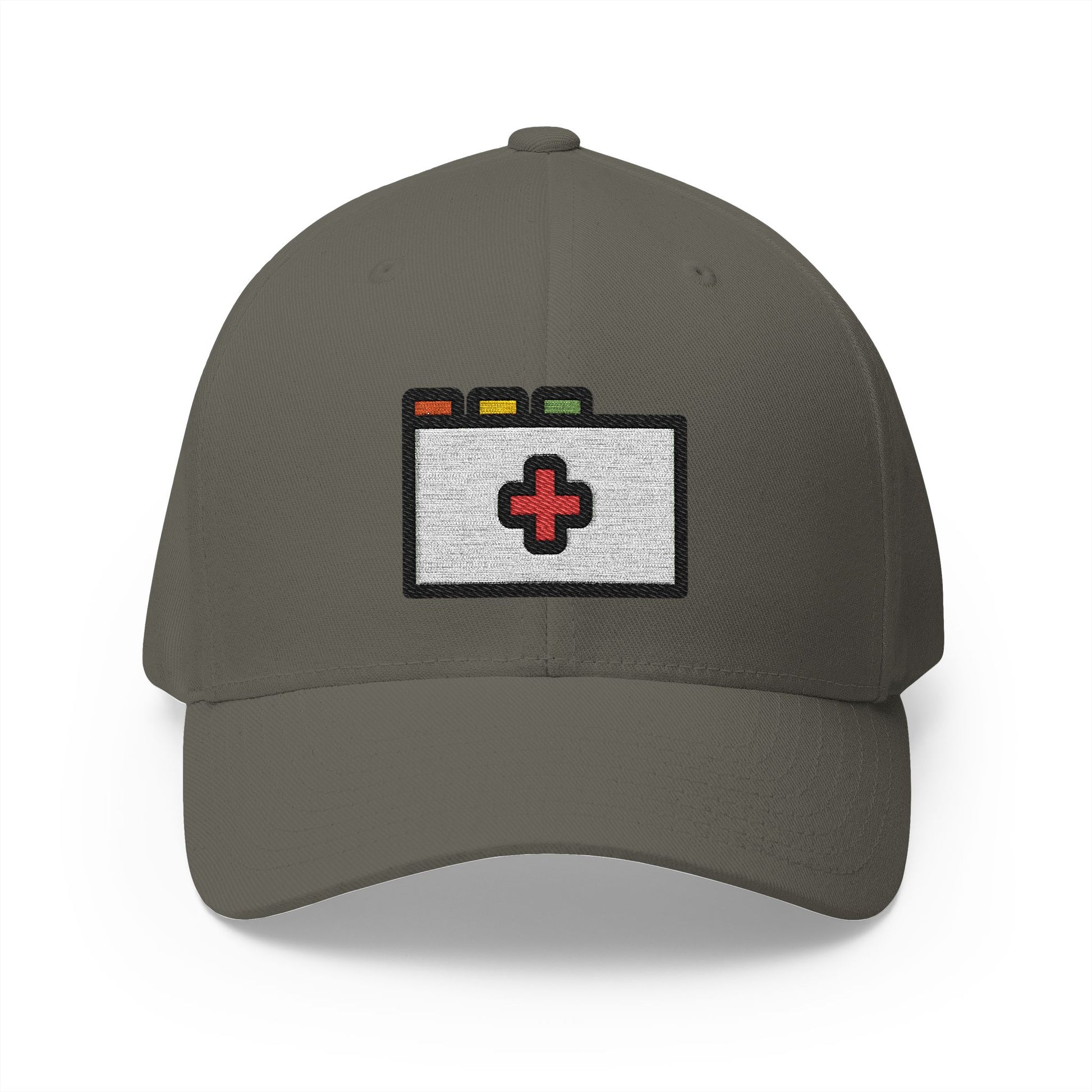 Patient File Emoji Olive Cap – Premium by Capmoji