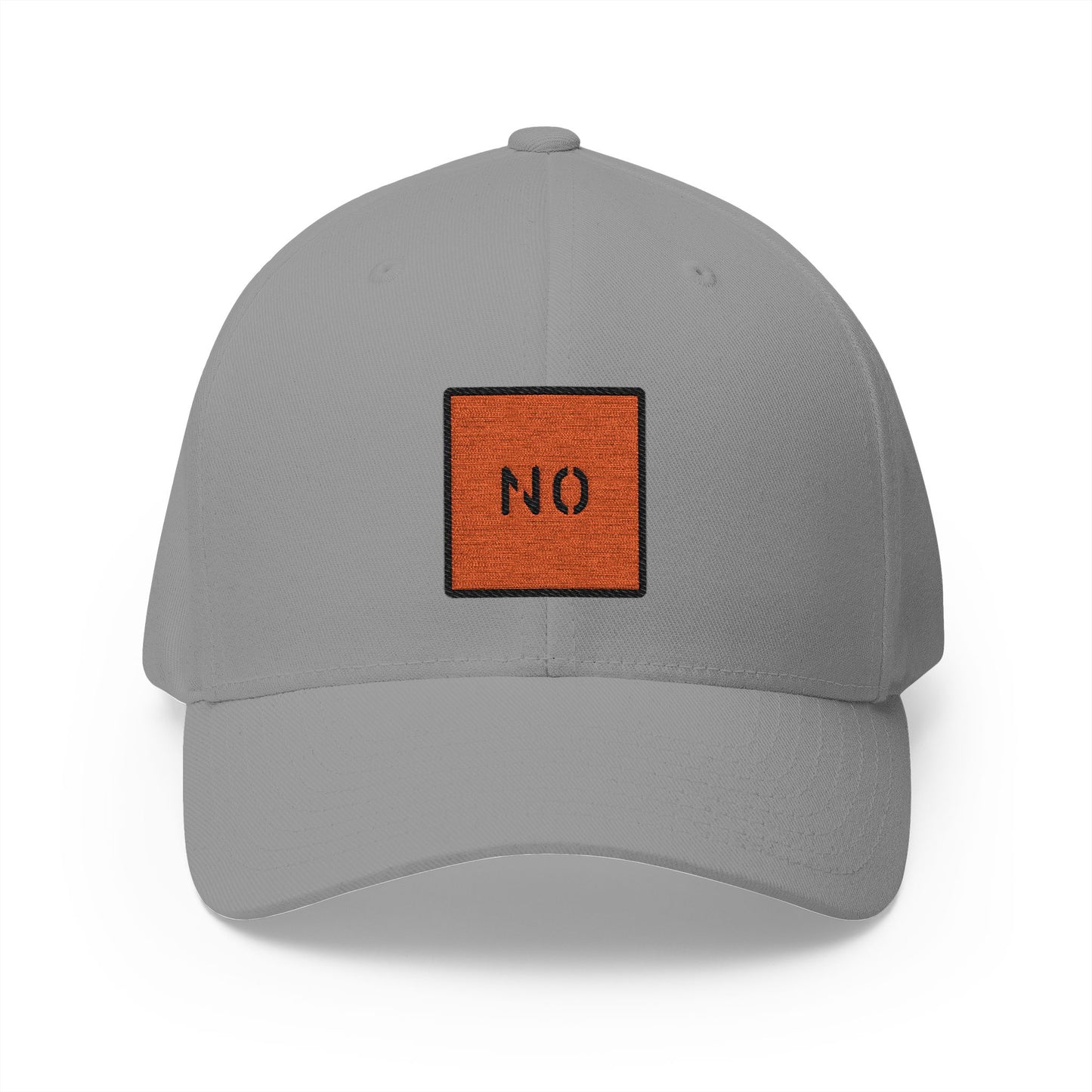 No Stencil Emoji Grey Cap – Premium by Capmoji