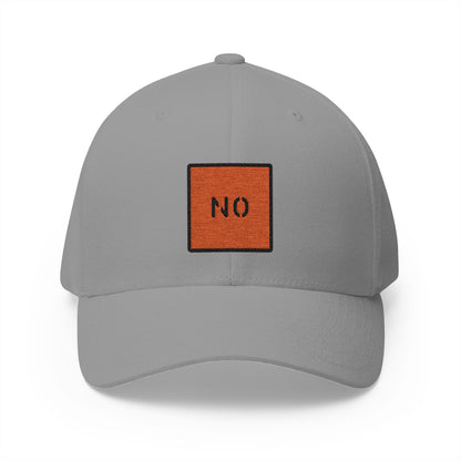 No Stencil Emoji Grey Cap – Premium by Capmoji
