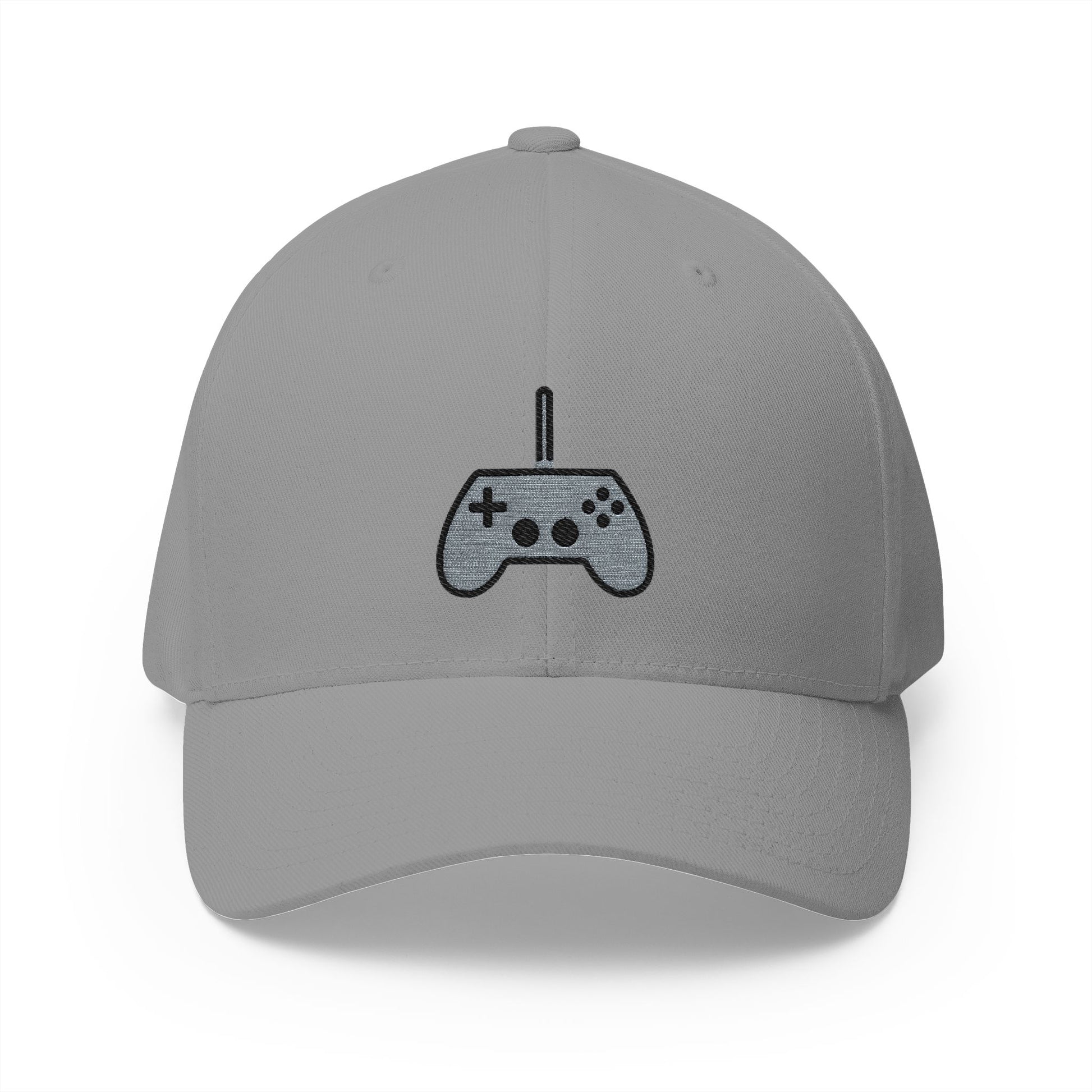 Video Game Emoji Grey Cap – Premium by Capmoji