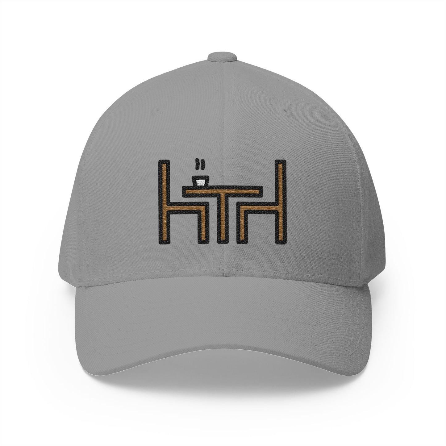 Cafeteria Emoji Grey Cap – Premium by Capmoji