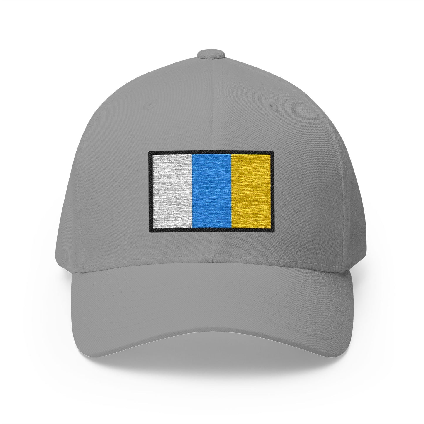 Flag: Canary Islands Emoji Grey Cap – Premium by Capmoji