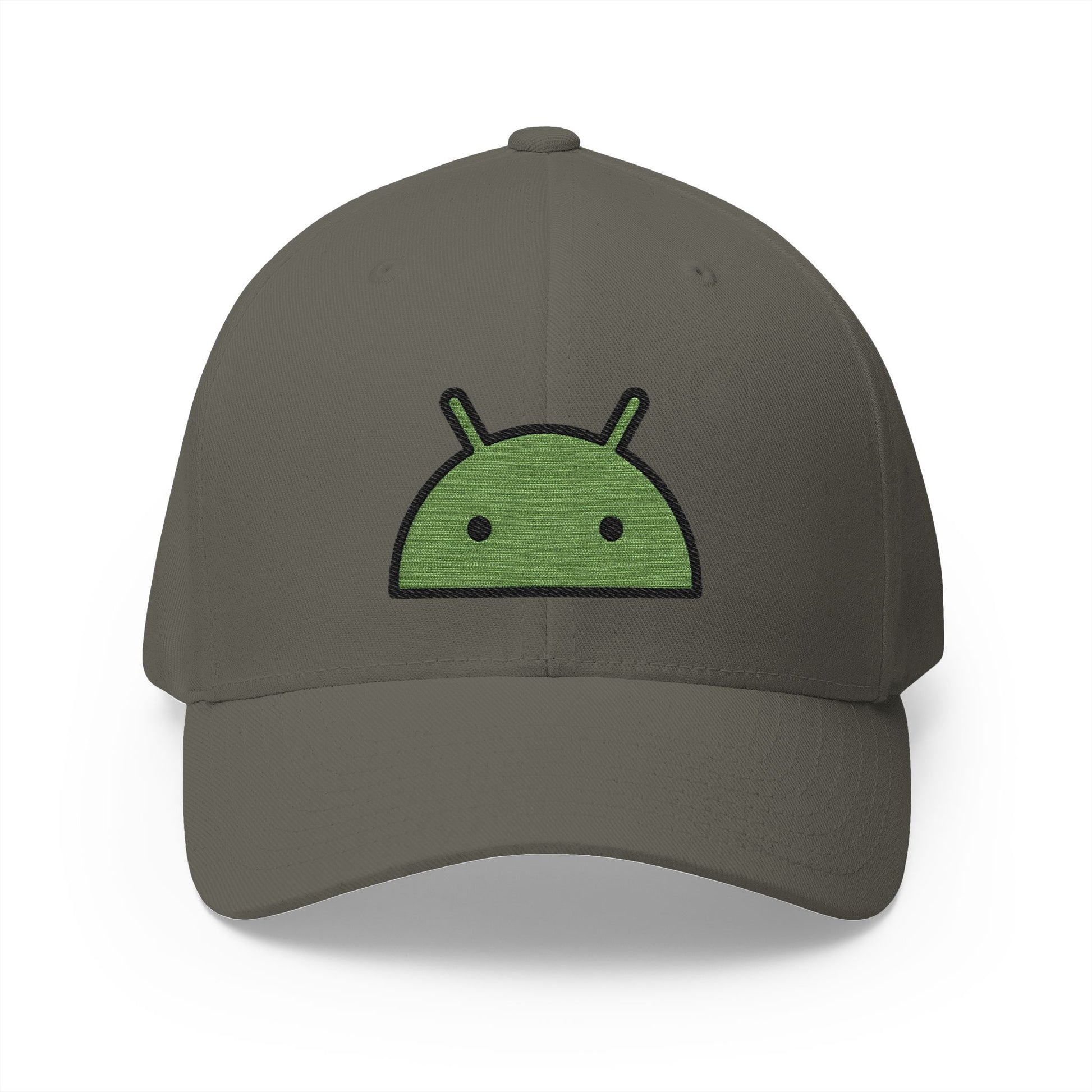 Android Emoji Olive Cap – Premium by Capmoji