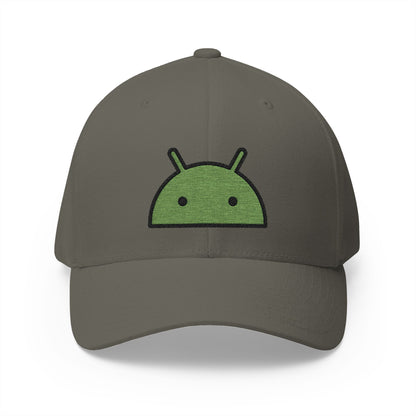 Android Emoji Olive Cap – Premium by Capmoji