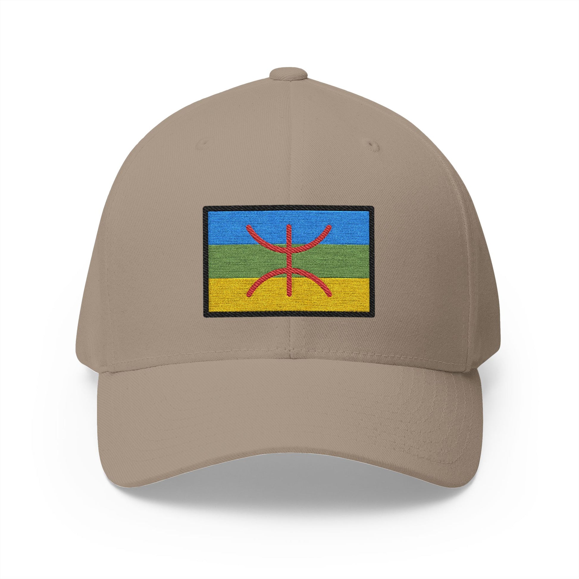 Berber Flag Emoji Khaki Cap – Premium by Capmoji