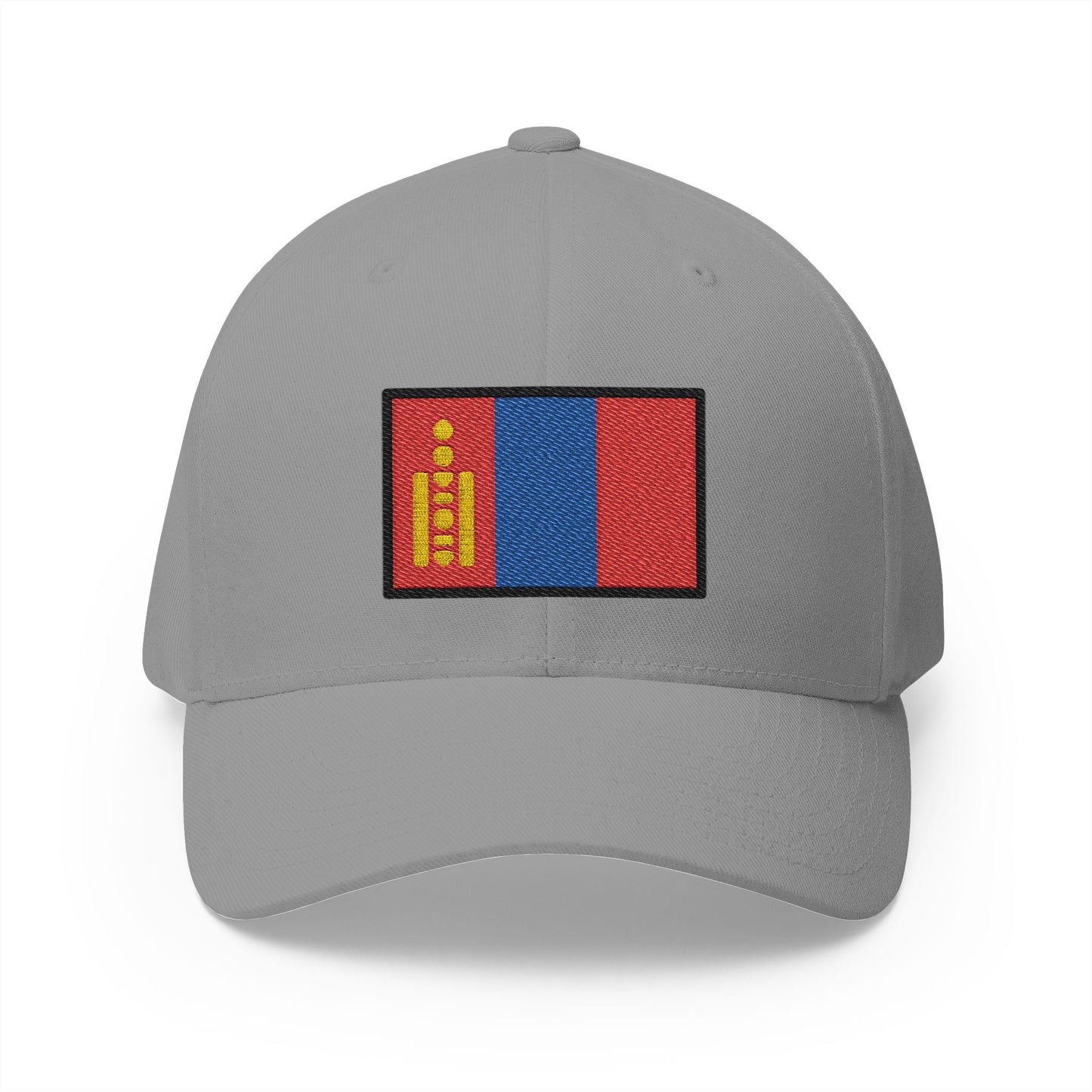 Flag: Mongolia Emoji Grey Cap – Premium by Capmoji
