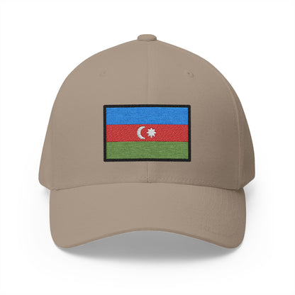 Flag: Azerbaijan Emoji Khaki Cap – Premium by Capmoji