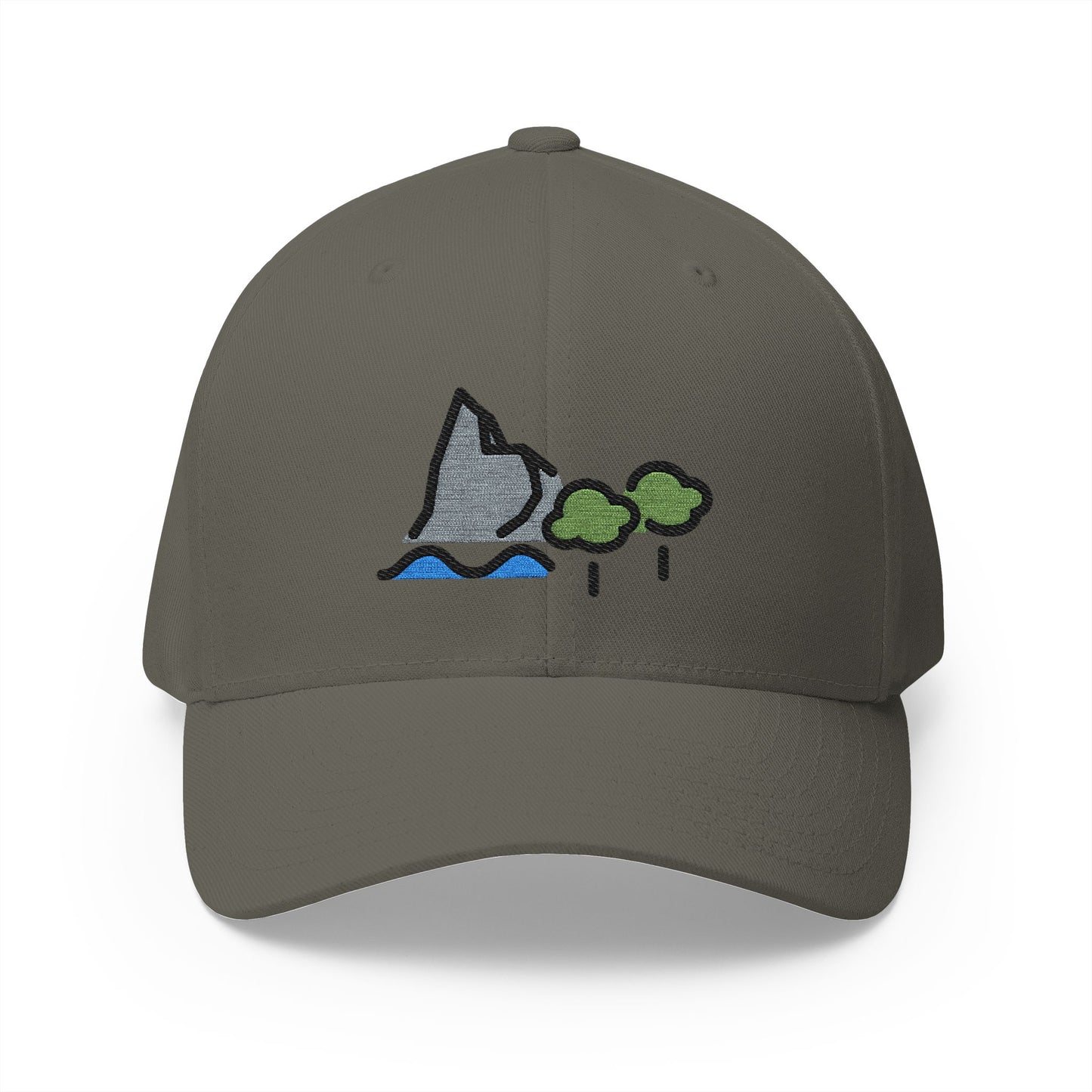 National Park Emoji Olive Cap – Premium by Capmoji
