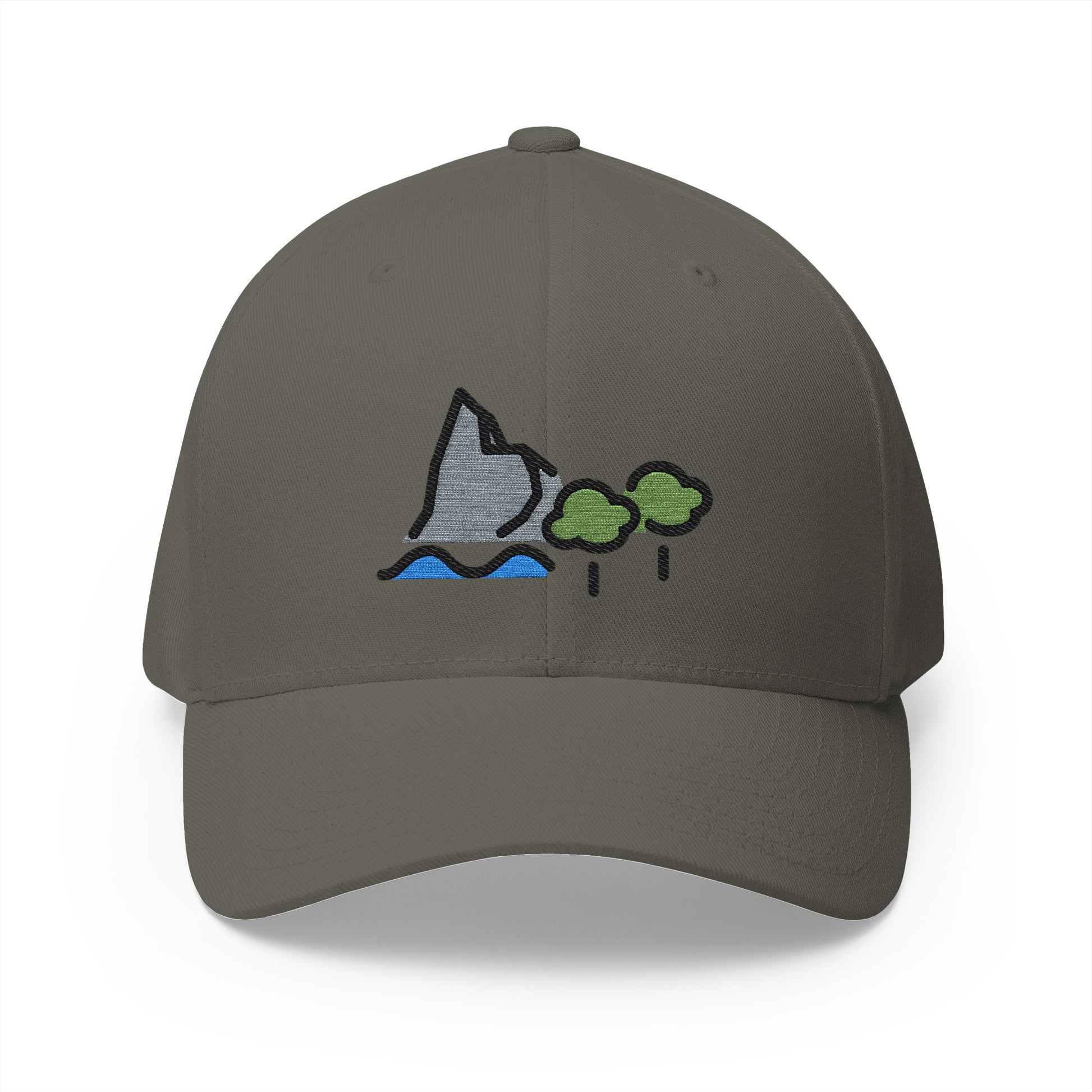 National Park Emoji Olive Cap – Premium by Capmoji