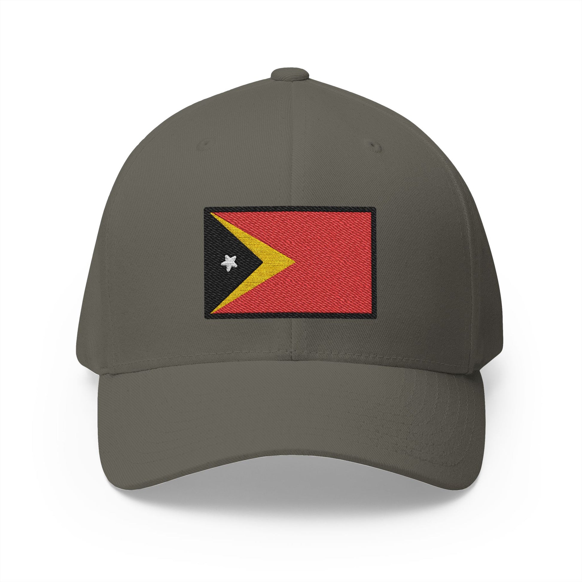 Flag: Timor-Leste Emoji Olive Cap – Premium by Capmoji
