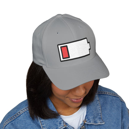 Low Battery Emoji Cap – Premium by Capmoji