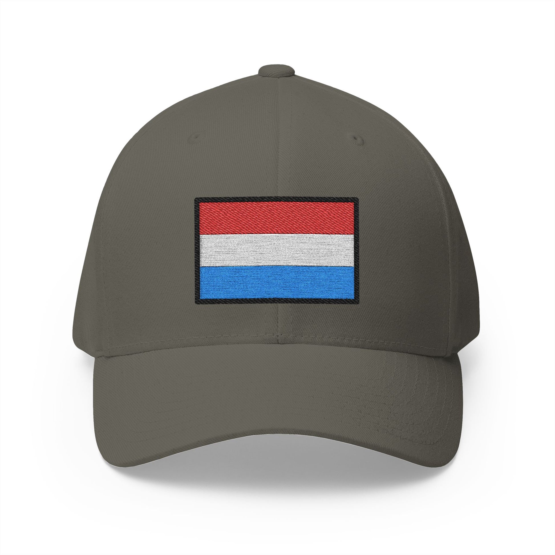 Flag: Luxembourg Emoji Olive Cap – Premium by Capmoji