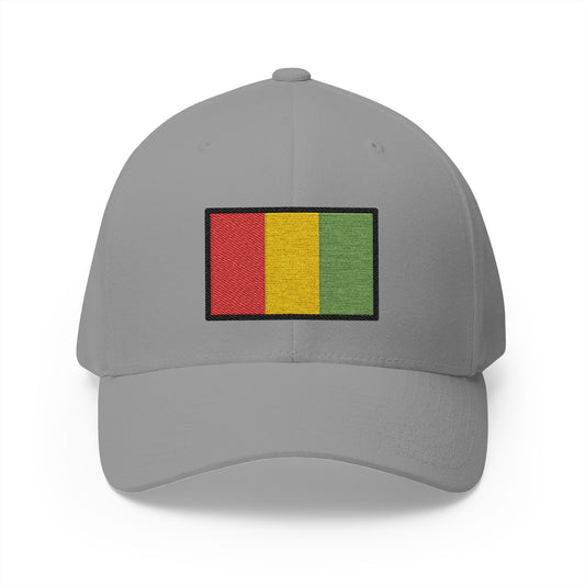 Flag: Guinea Emoji Grey Cap – Premium by Capmoji