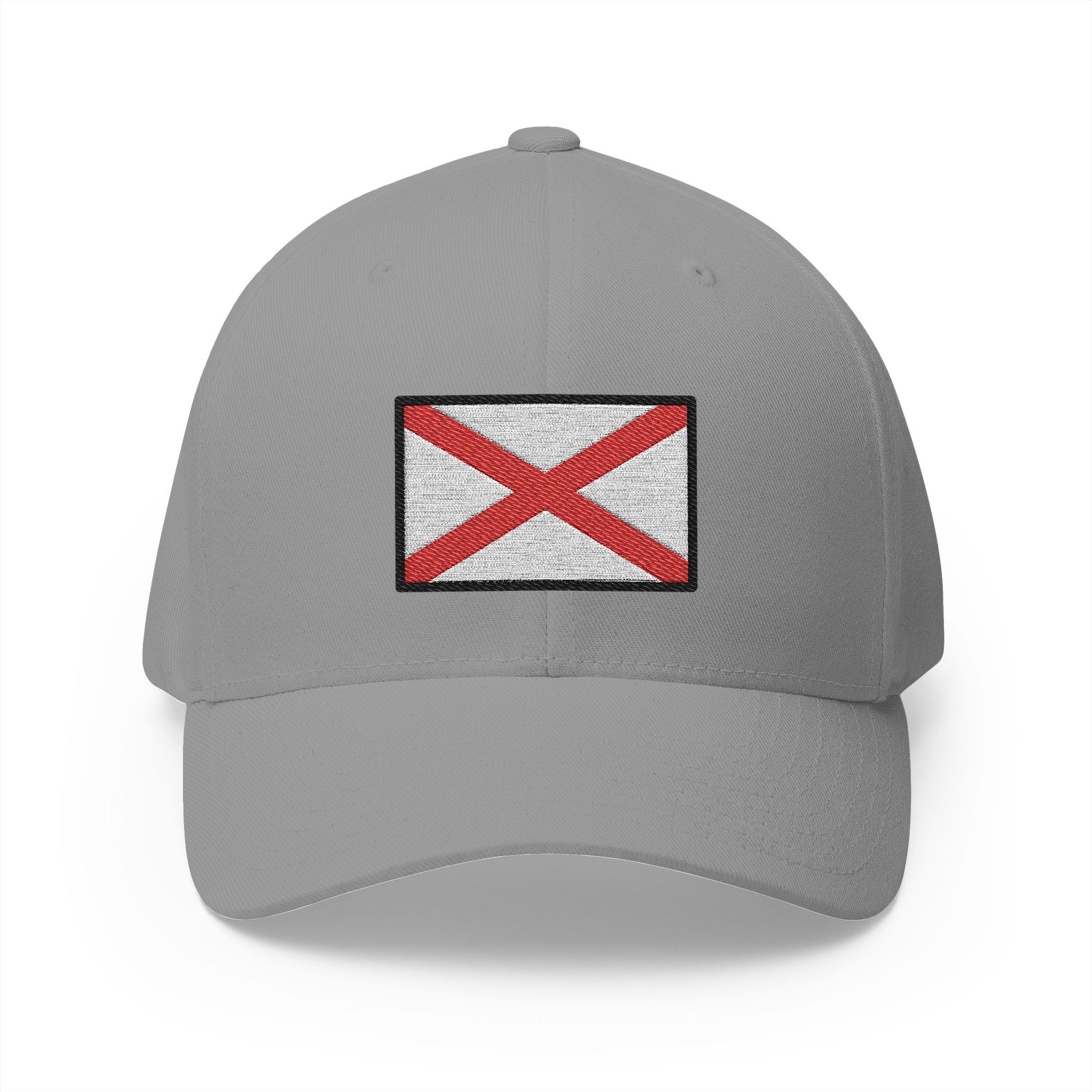 Alabama Flag Emoji Grey Cap – Premium by Capmoji