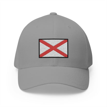 Alabama Flag Emoji Grey Cap – Premium by Capmoji