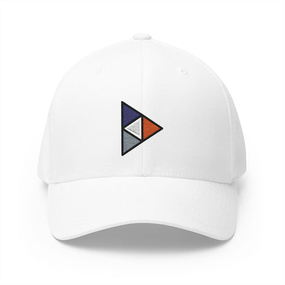 Peertube Emoji White Cap – Premium by Capmoji