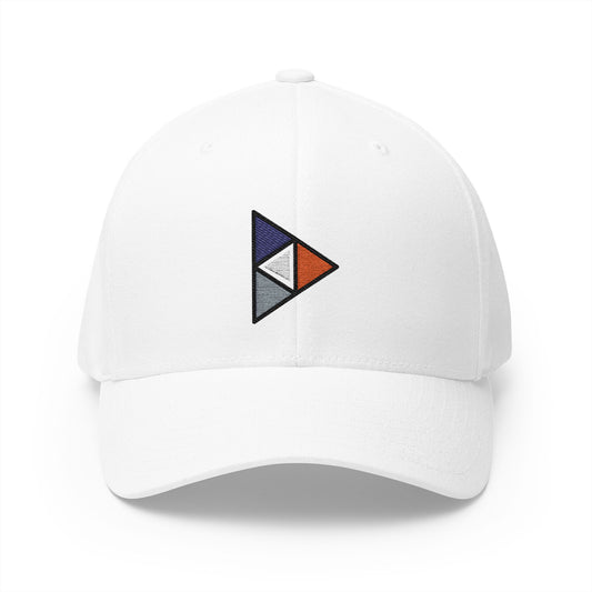 Peertube Emoji White Cap – Premium by Capmoji