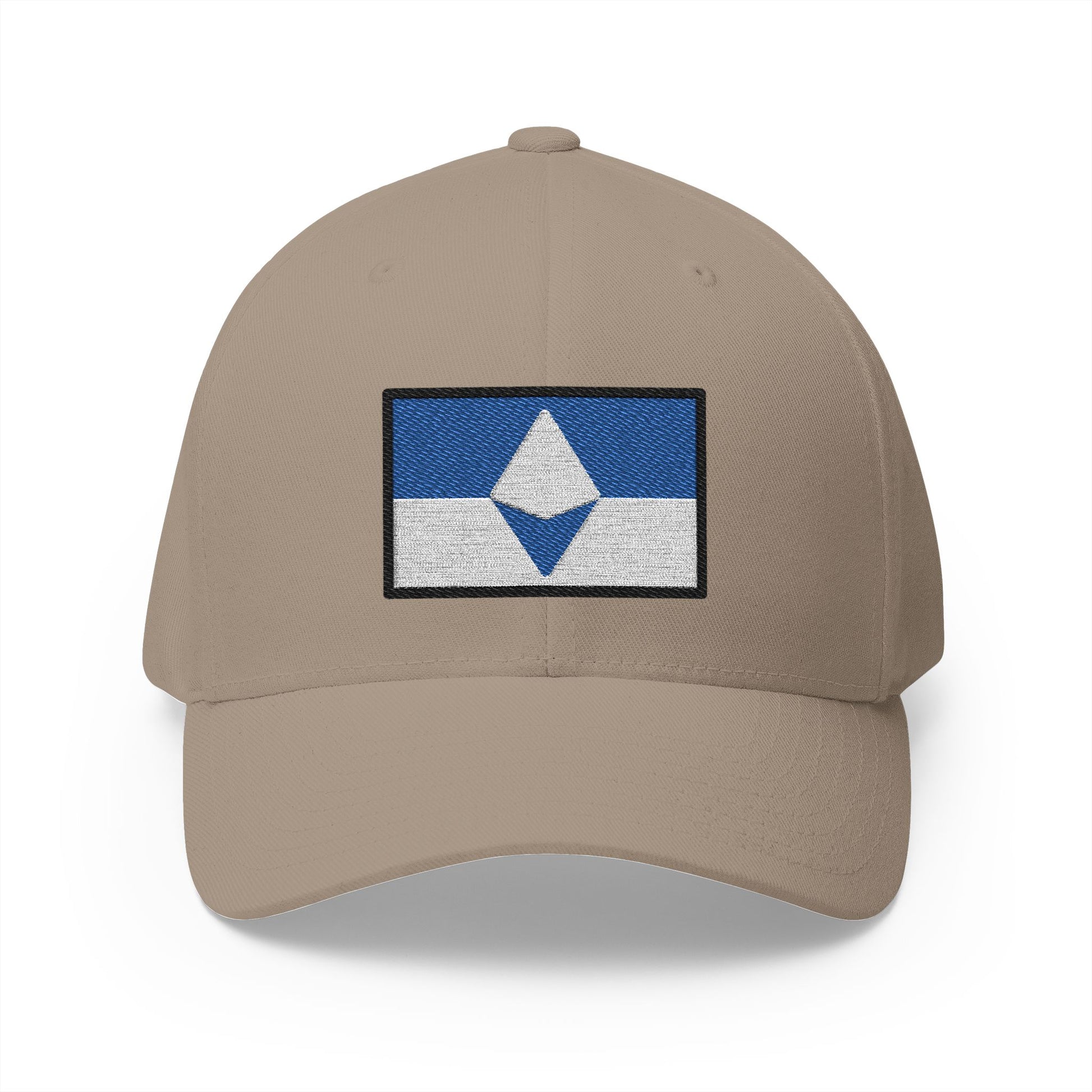 True South (antarctica) Flag Emoji Khaki Cap – Premium by Capmoji