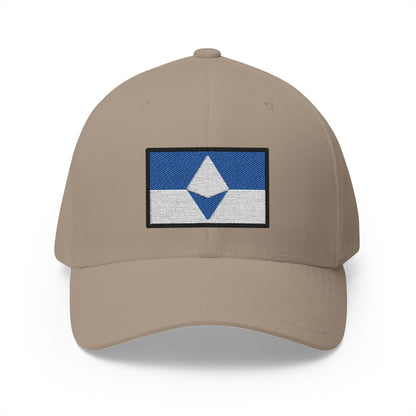True South (antarctica) Flag Emoji Khaki Cap – Premium by Capmoji