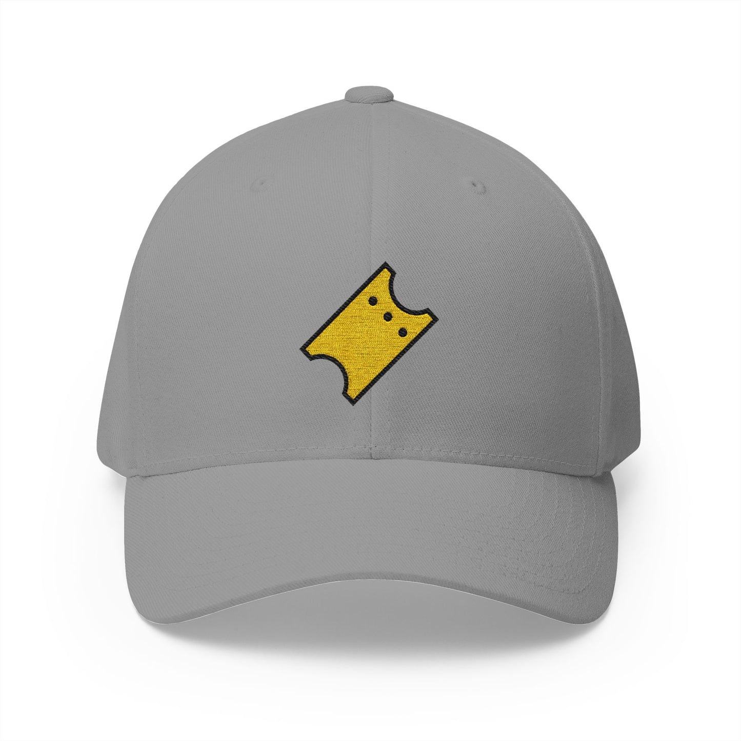 Ticket Emoji Grey Cap – Premium by Capmoji
