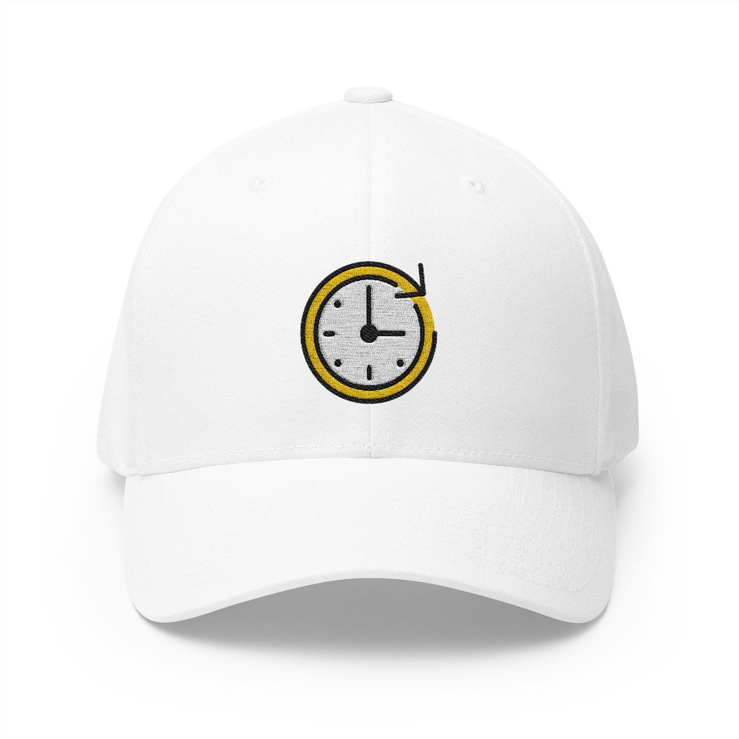 Timer Emoji White Cap – Premium by Capmoji