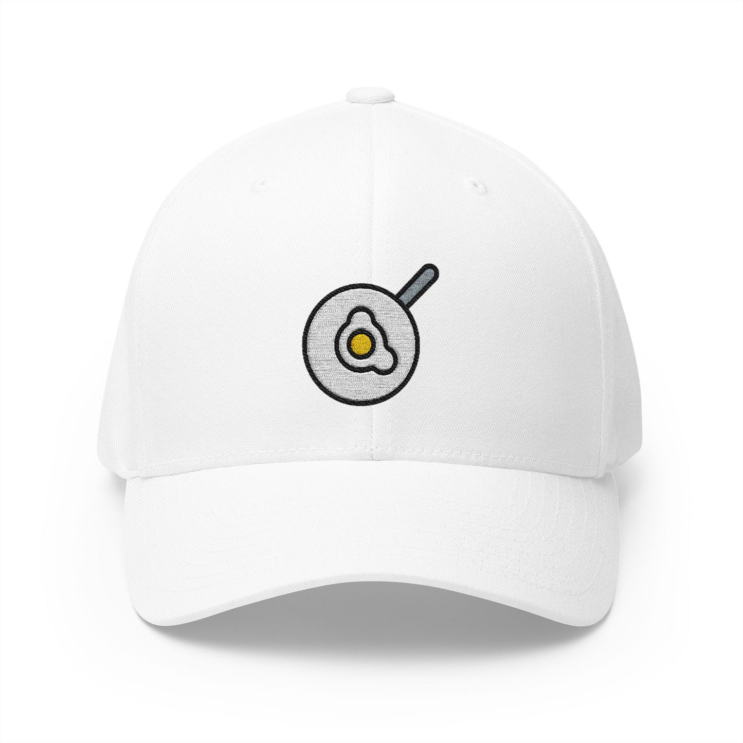 Cooking Emoji White Cap – Premium by Capmoji