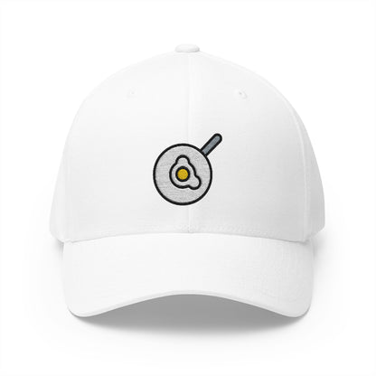 Cooking Emoji White Cap – Premium by Capmoji