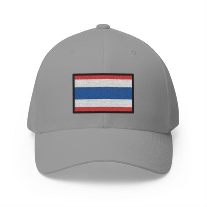 Flag: Thailand Emoji Grey Cap – Premium by Capmoji