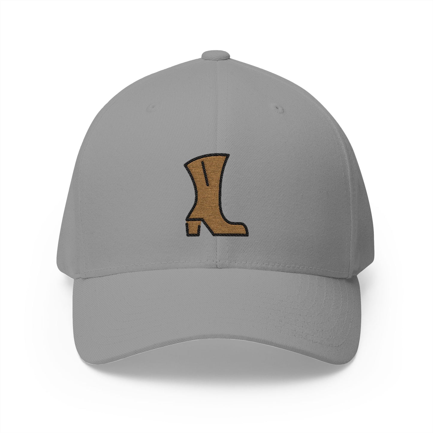 Woman'S Boot Emoji Grey Cap – Premium by Capmoji