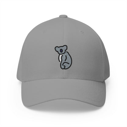 Koala Emoji Grey Cap – Premium by Capmoji
