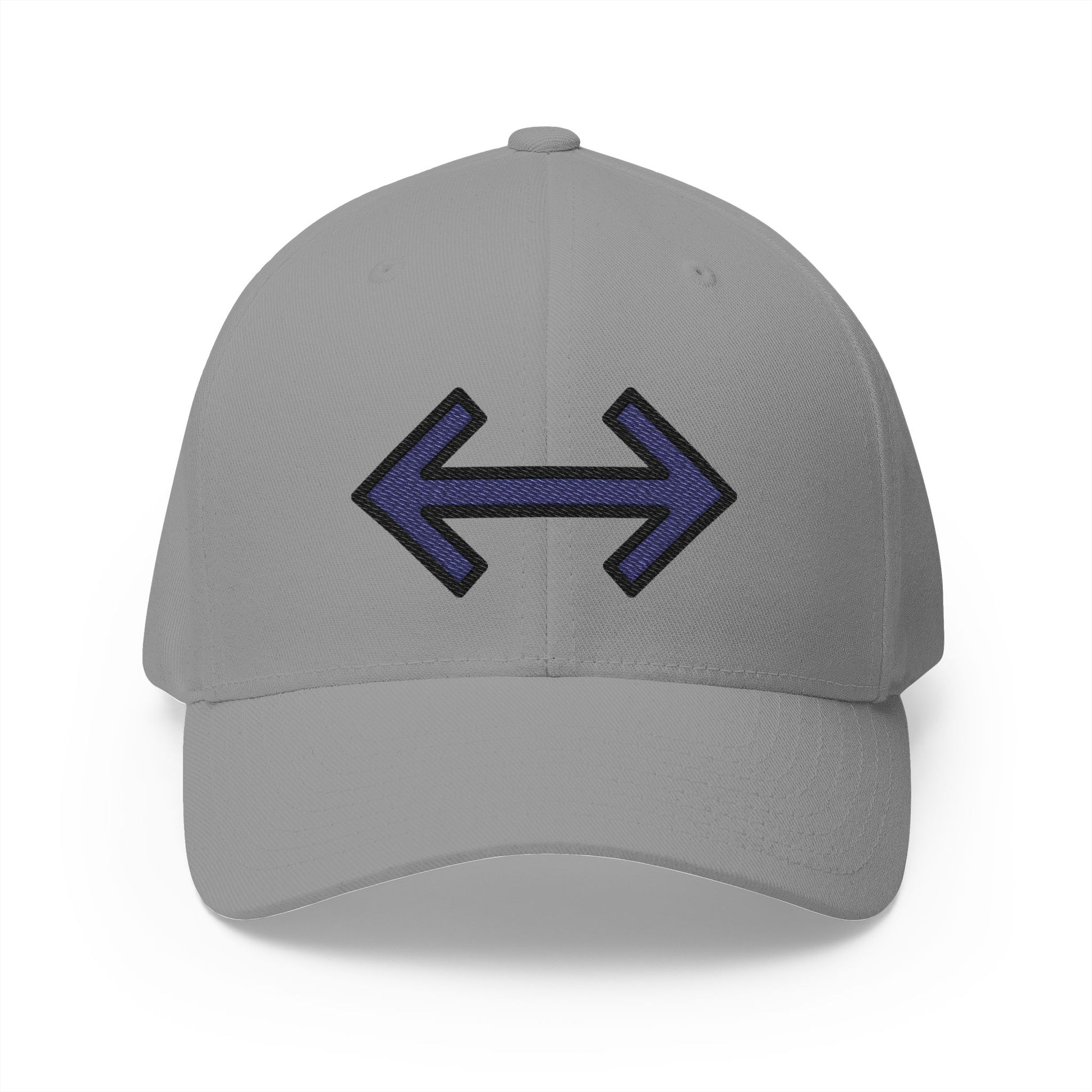 Left-Right Arrow Emoji Grey Cap – Premium by Capmoji