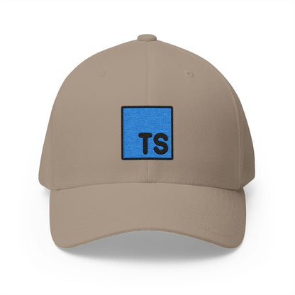 Typescript Emoji Khaki Cap – Premium by Capmoji