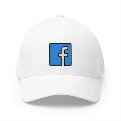 Facebook Emoji White Cap – Premium by Capmoji