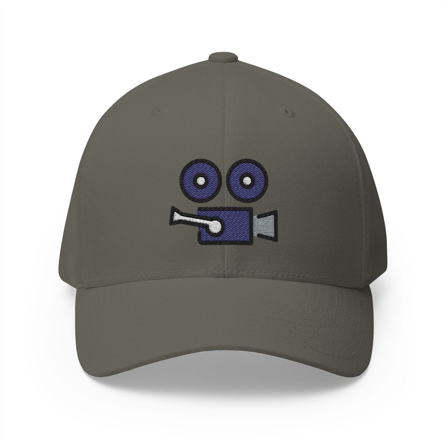 Movie Camera Emoji Olive Cap – Premium by Capmoji