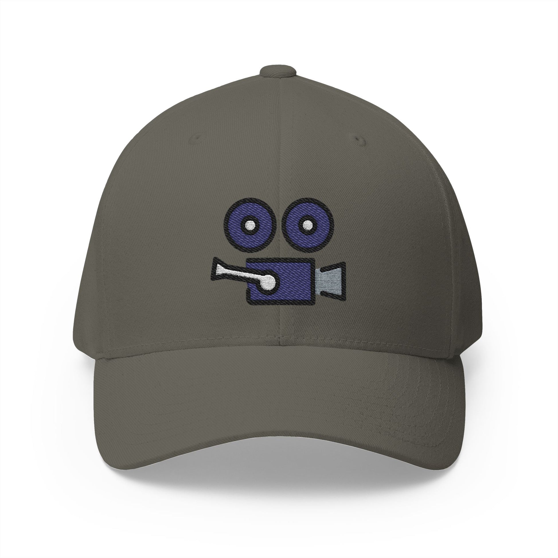 Movie Camera Emoji Olive Cap – Premium by Capmoji