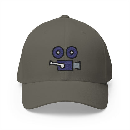 Movie Camera Emoji Olive Cap – Premium by Capmoji
