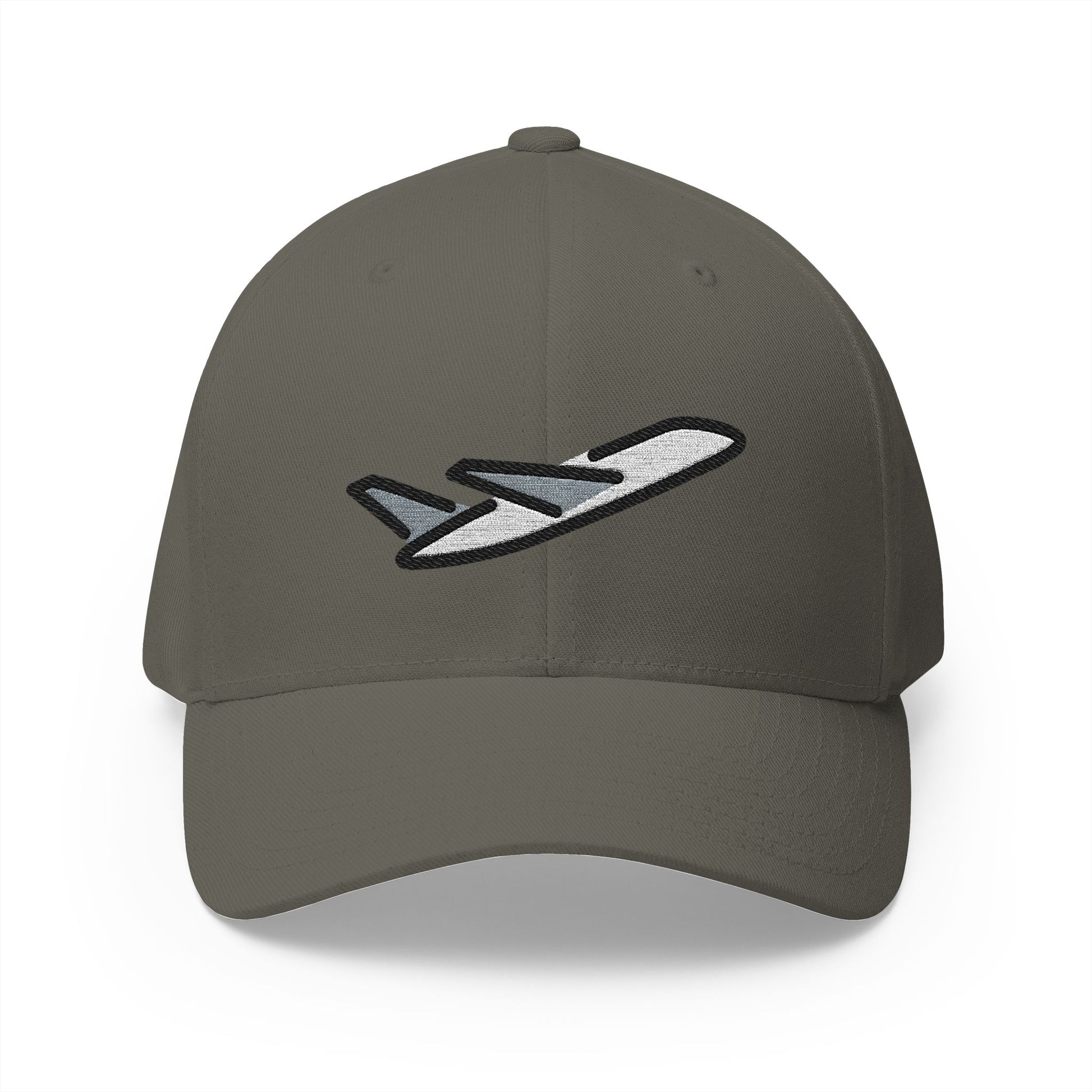 Airplane Departure Emoji Olive Cap – Premium by Capmoji