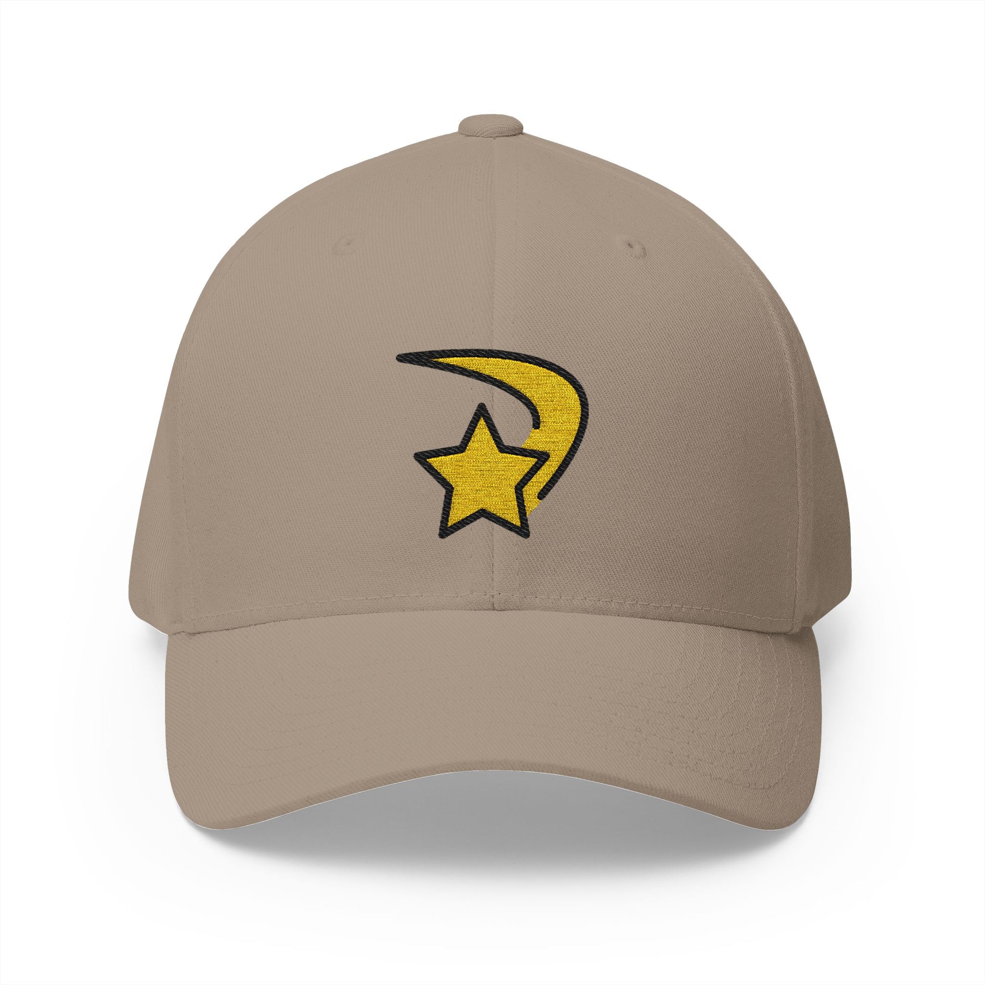 Dizzy Emoji Khaki Cap – Premium by Capmoji