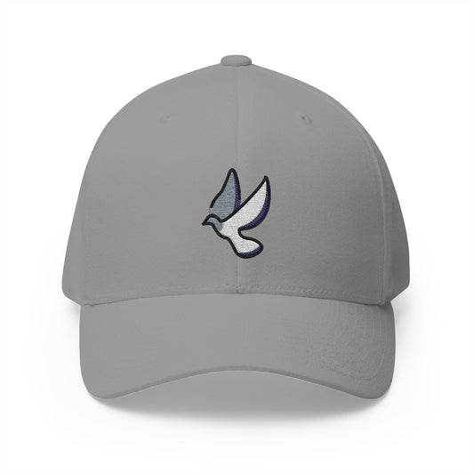 Pigeon Emoji Grey Cap – Premium by Capmoji