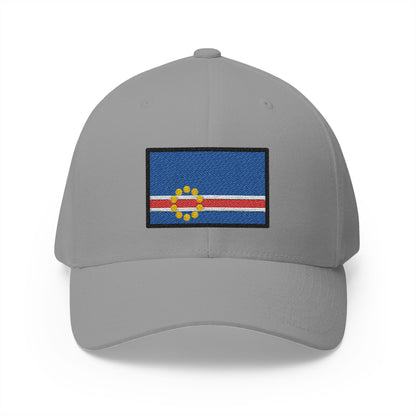 Flag: Cape Verde Emoji Grey Cap – Premium by Capmoji