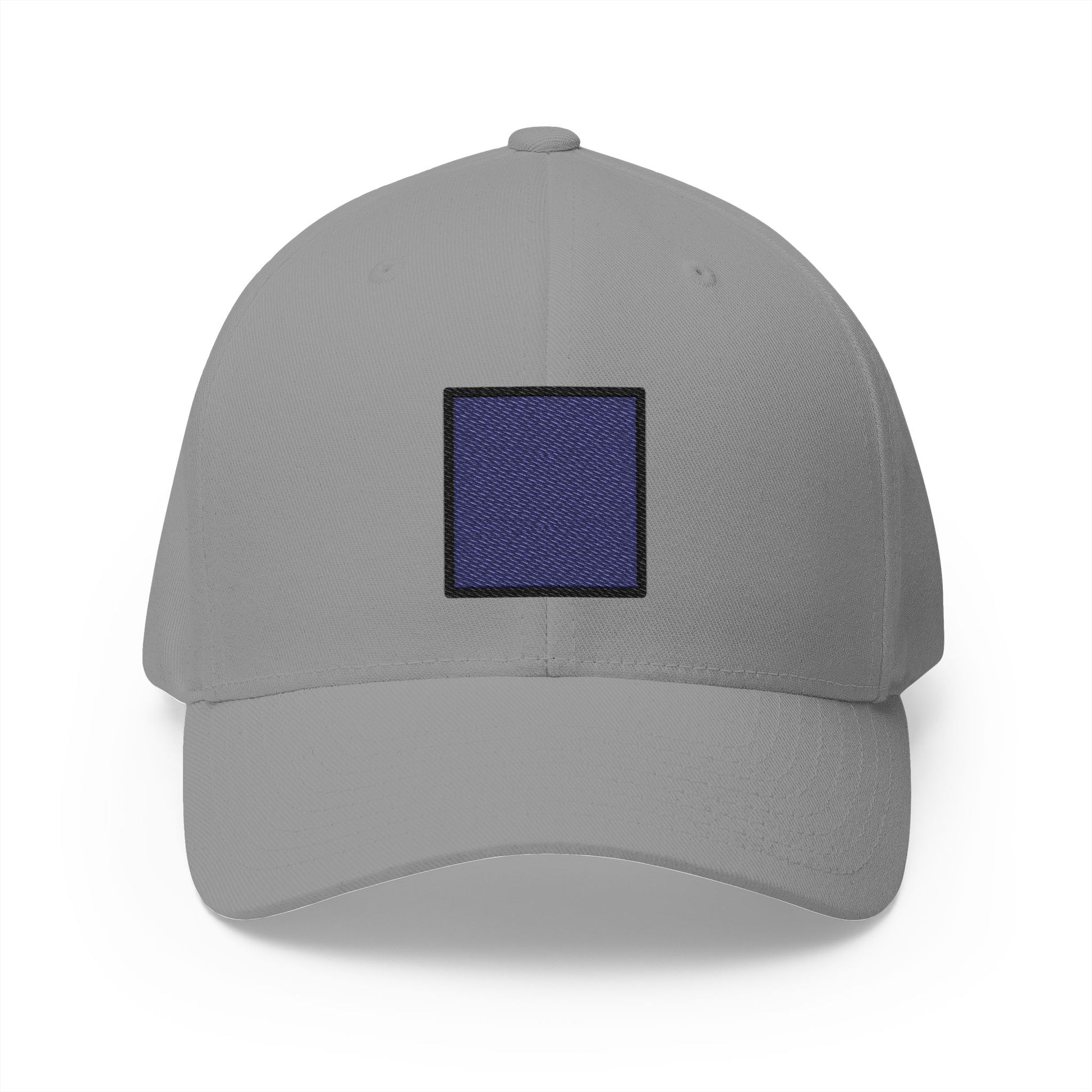 Black Medium Square Emoji Grey Cap – Premium by Capmoji