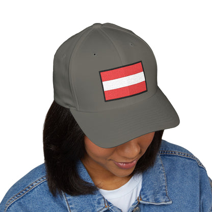 Flag: Austria Emoji Cap – Premium by Capmoji