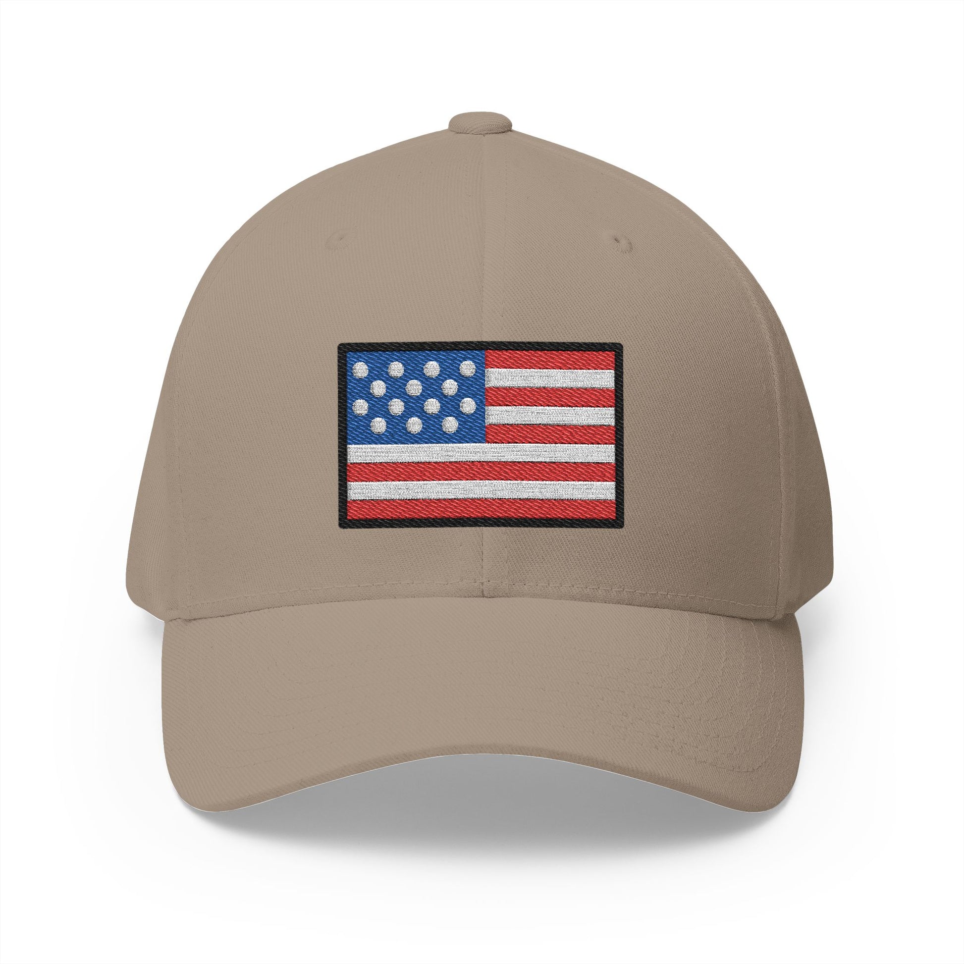 Flag: U.s. Outlying Islands Emoji Khaki Cap – Premium by Capmoji