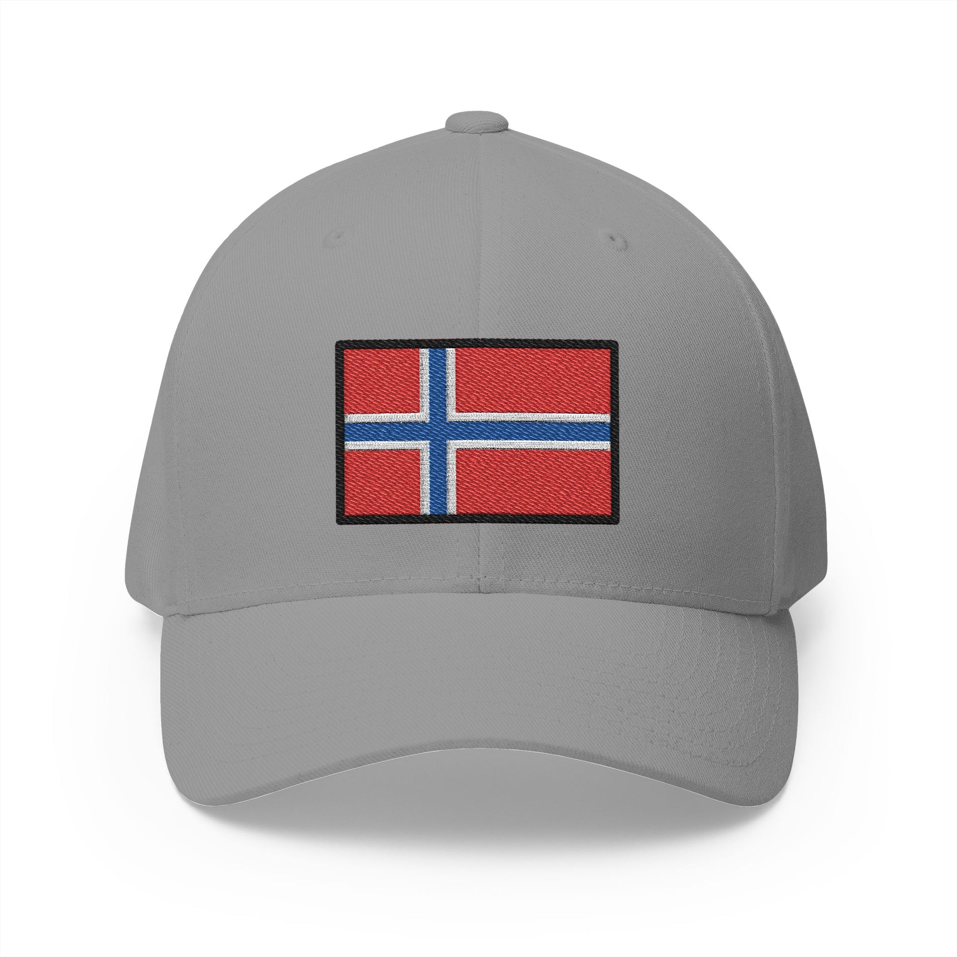 Flag: Bouvet Island Emoji Grey Cap – Premium by Capmoji