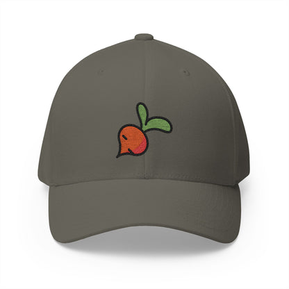 Root Vegetable Emoji Olive Cap – Premium by Capmoji