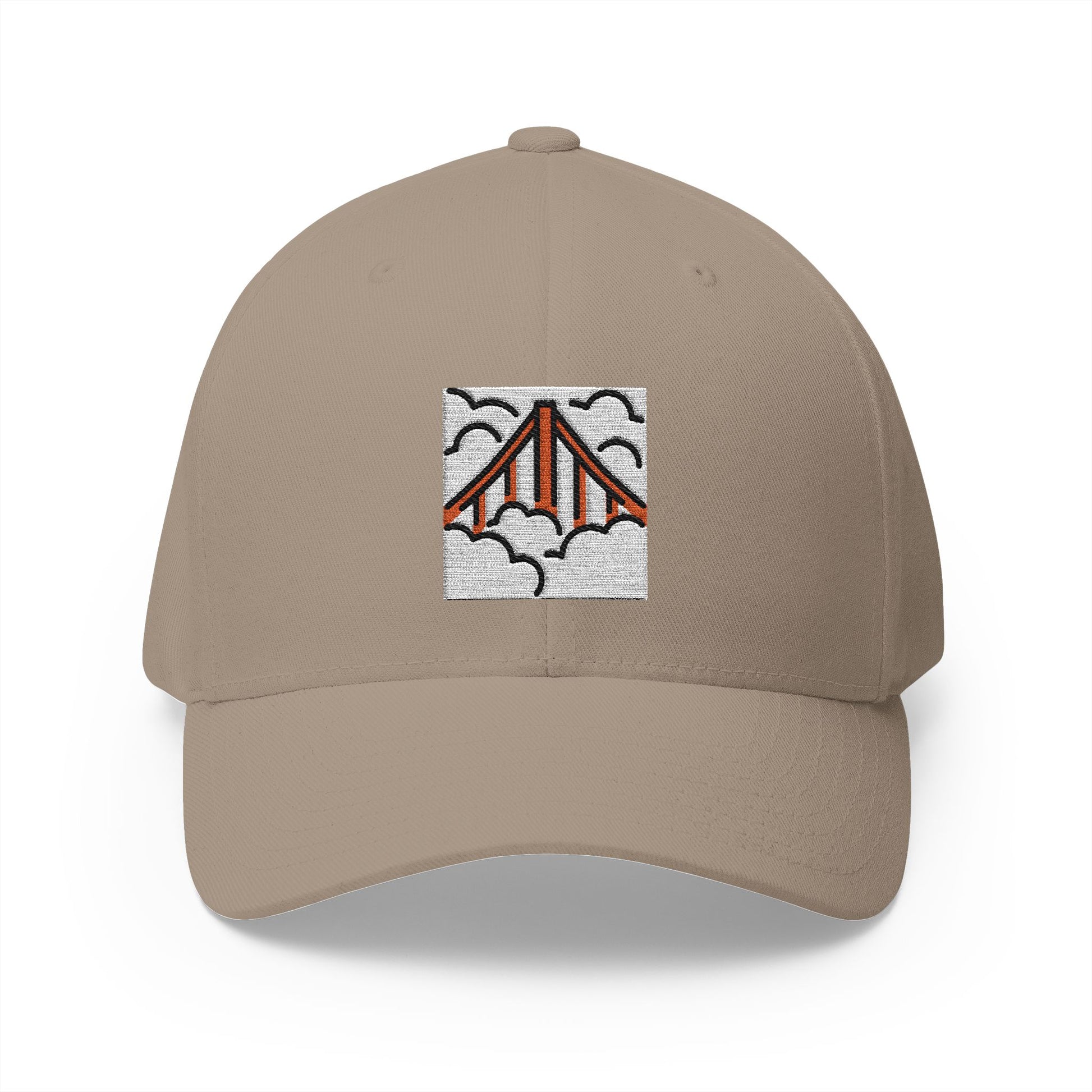 Foggy Emoji Khaki Cap – Premium by Capmoji