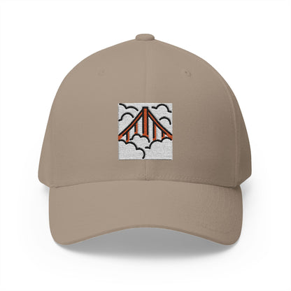 Foggy Emoji Khaki Cap – Premium by Capmoji