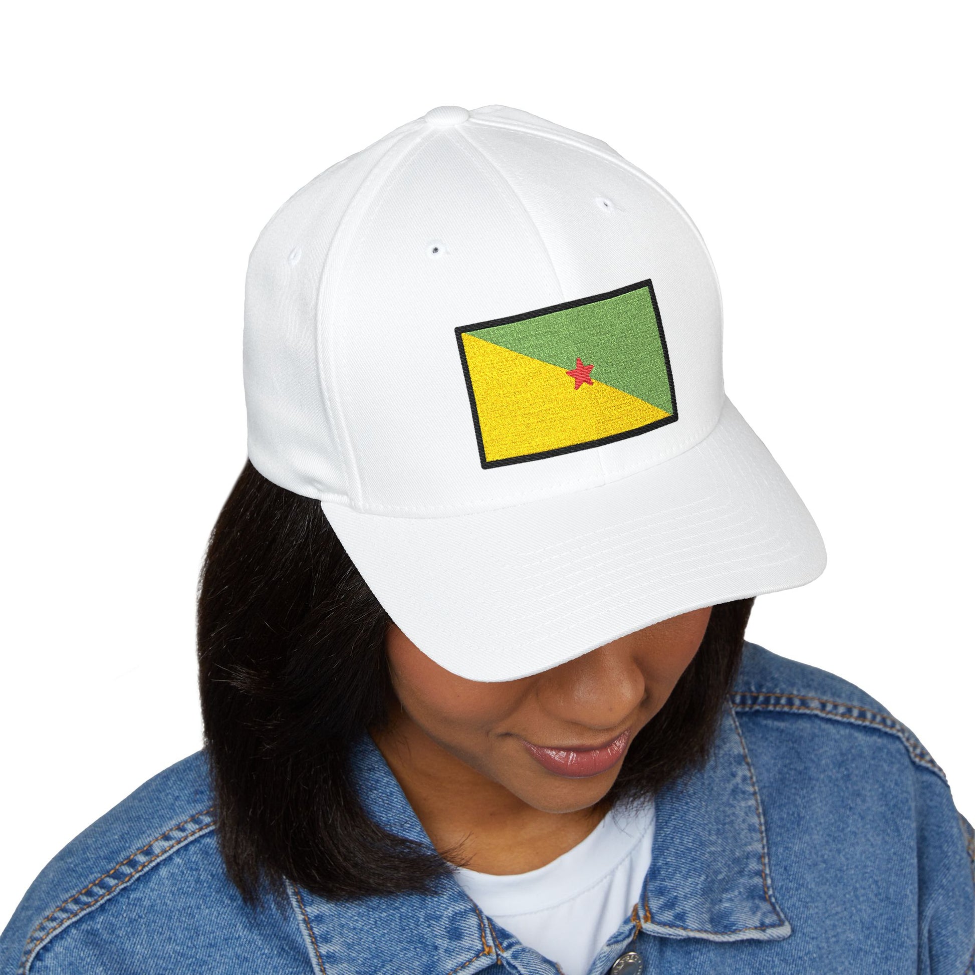 Flag: French Guiana Emoji Cap – Premium by Capmoji