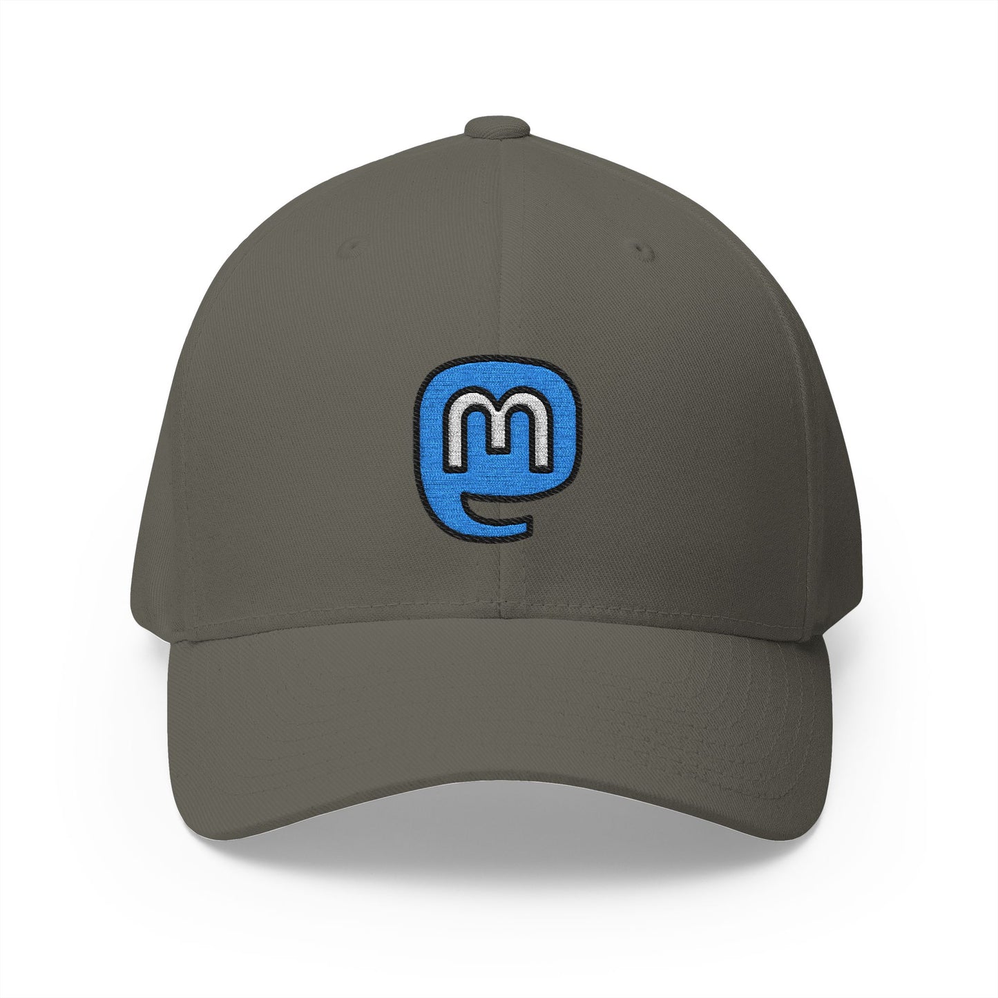 Mastodon Emoji Olive Cap – Premium by Capmoji