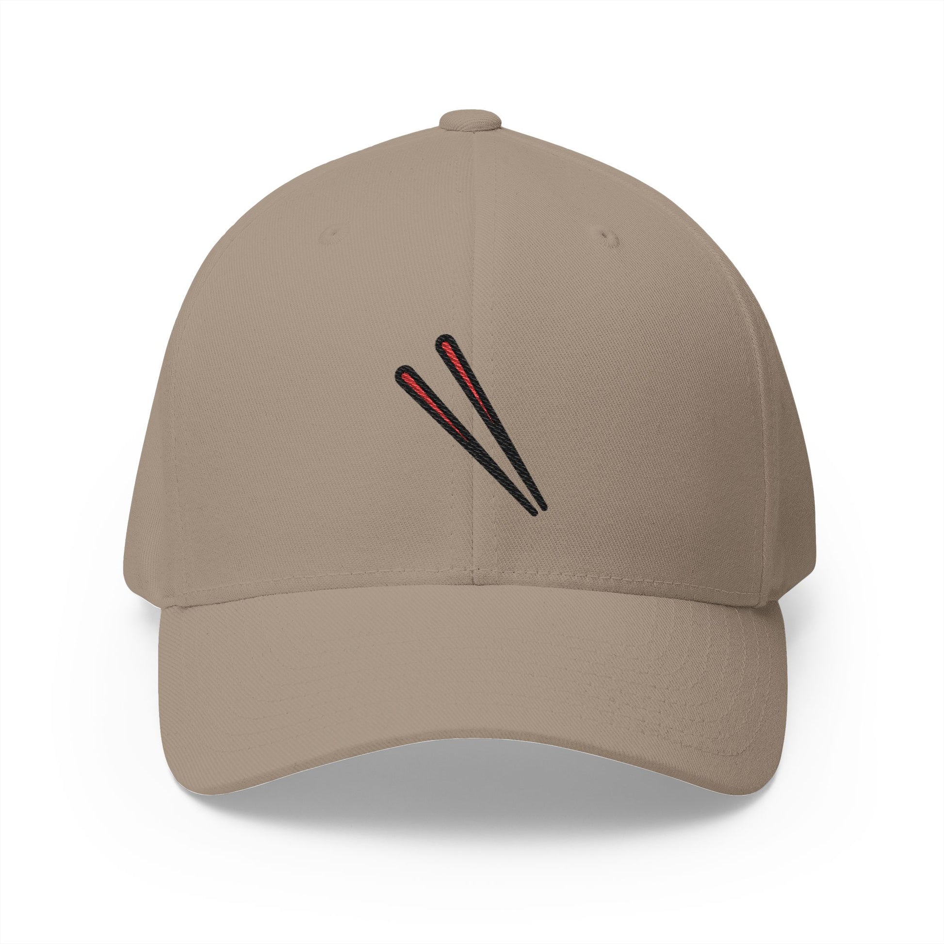 Chopsticks Emoji Khaki Cap – Premium by Capmoji